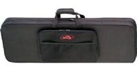 SKB 1SKB-SC66 Soft Case for Electric Guitar, 41" L x 14.8" W x 4.5" D - 104.1 x 37.5 x 11.4 cm Exterior, 39.0" - 99.1 cm Interior Length, 16" L x 2.5" D - 40.6 x 6.4 cm Instrument Maximum, 12.5" - 31.8 cm Instrument Lower Bout, 11.5" - 29.2 cm Instrument Upper Bout, Double pull zipper, Molded EPS interior with lining, Exterior accessory pouch, Carrying handle and padded backpack straps, UPC 789270006614 (1SKB-SC66 1SKBSC66 1SKB SC66) 