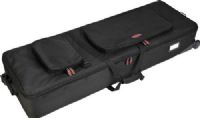 SKB 1SKB-SC76KW Soft Case for 76 Note Arranger Keyboards, Soft Keyboard Case with Handle & Wheels, Wood Framed Sides, Fully Lined and Padded Interior, Nylon Exterior with Double Pull Zippers, Two Large External Storage Pouches, Shoulder and Piggyback Straps, Inline Skate Wheels, Expanding Stabilizer, UPC 789270992085 (1SKB-SC76KW 1SKBSC76KW 1SKB SC76KW) 