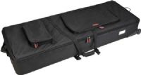 SKB 1SKB-SC88KW Soft Case for 88 Note Keyboards, Soft Keyboard Case with Handle & Wheels, Wood Framed Sides, Fully Lined and Padded Interior, Nylon Exterior with Double Pull Zippers, Two Large External Storage Pouches, Shoulder and Piggyback Straps, Inline Skate Wheels, Expanding Stabilizer, UPC 789270992092 (1SKBSC88KW 1SKB SC88KW 1SKB-SC88KW) 