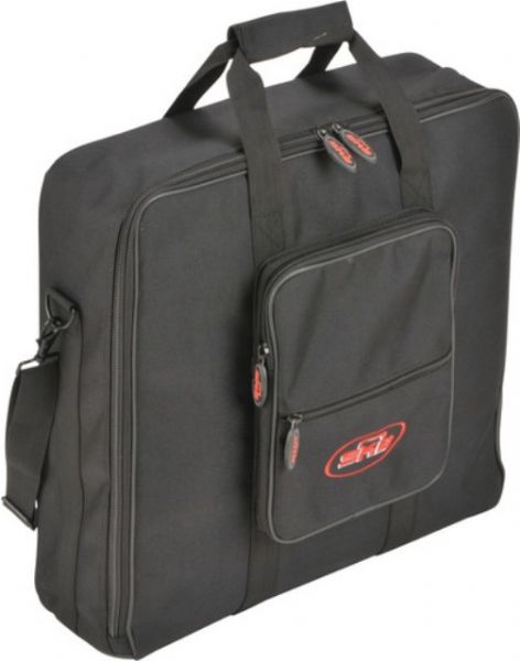 SKB 1SKB-UB1818 Universal Equipment / Mixer Bag, 600 Denier exterior, Heavy-duty dual zippers, Double stitched carrying handle, Top handle, Removable, adjustable padded shoulder strap, Convenient padded exterior accessory compartment for iPad or cables, UPC 789270993815 (1SKB-UB1818 1SKBUB1818 1SKB UB1818)