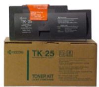 Kyocera 1T02B80US0 model TK-25 Toner Kit, Laser Printing Technology, Black Color, Up to 5000 pages Duty Cycle (1T02-B80US0 1T02 B80US0 TK 25 TK25) 