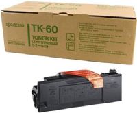 Kyocera 1T02BR0US0 Model TK-60 Black Toner Cartridge For use with Kyocera FS-1800, FS-1800N, FS-3800, FS-3800N Laser Printers; Up to 20000 Pages Yield at 5% Average Coverage; UPC 632983001899 (1T02-BR0US0 1T02B-R0US0 1T02BR-0US0 TK60 TK 60) 