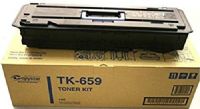 Kyocera 1T02FB0CS0 Model TK-659 Black Toner Cartridge For use with Kyocera KM-6030, KM-8030, CS-6030 and CS-8030 Multifunctional Printers; Up to 47000 Pages Yield at 5% Average Coverage; UPC 632983005491 (1T02-FB0CS0 1T02F-B0CS0 1T02FB-0CS0 TK659 TK 659) 