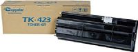 Kyocera 1T02FT0CS0 Model TK-423 Black Toner Cartridge For use with Kyocera/Copystar CS-2550 and KM-2550 Digital Multifunctionals, Up to 15000 Pages Yield at 5% Average Coverage, UPC 632983005026 (1T02-FT0CS0 1T02F-T0CS0 1T02FT-0CS0 TK423 TK 423) 