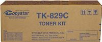 Kyocera 1T02FZCCS0 Model TK-829C Cyan Toner Kit For use with Kyocera/Copystar KM-C2520, KM-C2525, KM-C2525E, KM-C3225, KM-C3225E, KM-C3232, KM-C3232E, KM-C4035 and KM-C4035E Multifunction Printers; Up to 7000 Pages Yield at 5% Average Coverage; UPC 632983007372 (1T02-FZCCS0 1T02F-ZCCS0 1T02FZ-CCS0 TK829C TK 829C) 