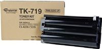 Kyocera 1T02GR0CS0 Model TK-719 Black Toner Kit For use with Kyocera CS-3050, CS-4050, CS-5050, CS-420i and CS-520i Monochrome Multifunctional Printers; Up to 34000 Pages Yield at 5% Average Coverage; Includes Two Waste Toner Containers; UPC 632983009093 (1T02-GR0CS0 1T02G-R0CS0 1T02GR-0CS0 TK719 TK 719) 