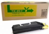 Kyocera 1T02H7AUS0 Model TK-857Y Yellow Toner Cartridge for use with Kyocera TASKalfa 400ci, 500ci and 552ci Printers, Up to 18000 pages at 5% coverage, New Genuine Original OEM Kyocera Brand, UPC 632983012710 (1T02-H7AUS0 1T02 H7AUS0 1T02H7A-US0 1T02H7A US0 TK857Y TK 857Y TK-857)  