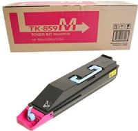 Kyocera 1T02H7BCS0 Model TK-859M Magenta Toner Cartridge For use with Kyocera/Copystar CS-400ci, CS-500ci, CS-552ci, TASKalfa 400ci, 500ci and 552ci Color Multifunctional Printers; Up to 18000 Pages Yield at 5% Average Coverage; UPC 632983013540 (1T02-H7BCS0 1T02H-7BCS0 1T02H7-BCS0 TK859M TK 859M) 