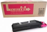 Kyocera 1T02H7BUS0 Model TK-857M Magenta Toner Cartridge for use with Kyocera TASKalfa 400ci, 500ci and 552ci Printers, Up to 18000 pages at 5% coverage, New Genuine Original OEM Kyocera Brand, UPC 632983012772 (1T02-H7BUS0 1T02 H7BUS0 1T02H7B-US0 1T02H7B US0 TK857M TK 857M TK-857)  