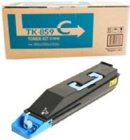 Kyocera 1T02H7CCS0 Model TK-859C Cyan Toner Cartridge For use with Kyocera/Copystar CS-400ci, CS-500ci, CS-552ci, TASKalfa 400ci, 500ci and 552ci Color Multifunctional Printers; Up to 18000 Pages Yield at 5% Average Coverage; UPC 632983013564 (1T02-H7CCS0 1T02H-7CCS0 1T02H7-CCS0 TK859C TK 859C) 