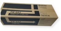 Kyocera 1T02KP0US0 Model TK-667 Black Toner Cartridge for use with Kyocera TASKalfa 620 and 820 Printers, Up to 55000 pages at 5% coverage, New Genuine Original OEM Kyocera Brand, UPC 632983015100 (1T02-KP0US0 1T02 KP0US0 1T02KP0-US0 1T02KP0 US0 TK667 TK 667)  