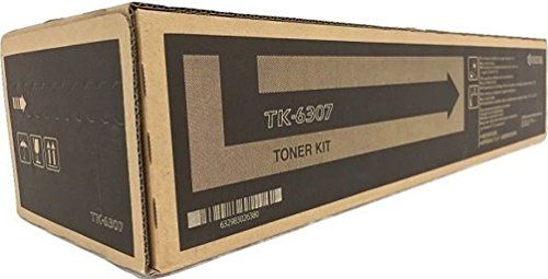 Kyocera 1T02LH0US0 Model TK-6307 Black Toner Cartridge For use with Kyocera TASKalfa 3500i, 3501i, 4500i, 4501i, 5500i and 5501i Multifunctional Printer; Up to 35000 Pages Yield at 5% Average Coverage; UPC 632983026380 (1T02-LH0US0 1T02L-H0US0 1T02LH-0US0 TK6307 TK 6307)