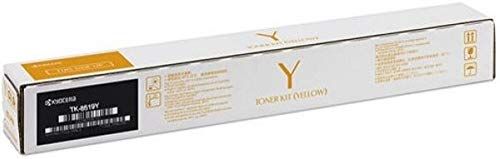 Kyocera 1T02NDACS0 Model TK-8519Y Yellow Toner Cartridge For use with Kyocera/Copystar CS-5052ci, CS-6052ci, TASKalfa 5052ci and 6052ci Color Multifunctional Printers; Up to 20000 Pages Yield at 5% Average Coverage; UPC 632983038475 (1T02-NDACS0 1T02N-DACS0 1T02ND-ACS0 TK8519Y TK 8519Y)