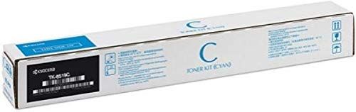 Kyocera 1T02NDCCS0 Model TK-8519C Cyan Toner Cartridge For use with Kyocera/Copystar CS-5052ci, CS-6052ci, TASKalfa 5052ci and 6052ci Color Multifunctional Printers; Up to 20000 Pages Yield at 5% Average Coverage; UPC 632983038635 (1T02-NDCCS0 1T02N-DCCS0 1T02ND-CCS0 TK8519C TK 8519C)