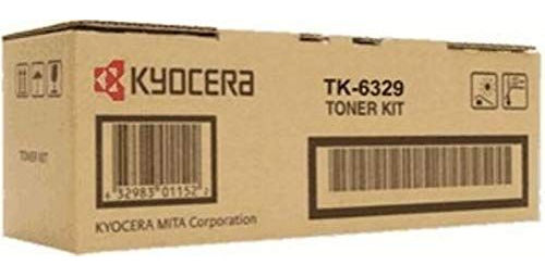 Kyocera 1T02NK0CS0 Model TK-6329 Black Toner Cartridge For use with Kyocera TASKalfa 4002i, 4003i, 5002i, 5003i, 6002i and 6003i A3 Black & White Multifunctionals; Up to 35000 Pages Yield at 5% Average Coverage; UPC 744890786681 (1T02-NK0CS0 1T02N-K0CS0 1T02NK-0CS0 TK6329 TK 6329)