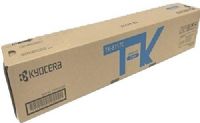 Kyocera 1T02P3CUS0 Model TK-8117C Cyan Toner Kit For use with Kyocera ECOSYS M8124cidn and M8130cidn Color Multifunctional Printers, Up to 6000 Pages Yield at 5% Average Coverage, Includes Waste Toner Container, UPC 632983047125 (1T02-P3CUS0 1T02P-3CUS0 1T02P3-CUS0 TK8117C TK 8117C) 