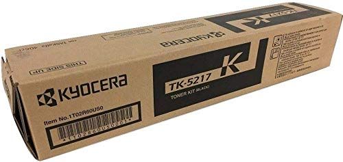 Kyocera 1T02R60US0 Model TK-5217K Black Toner Cartridge For use with Kyocera TASKalfa 406ci A4 Color Multifunctional Printer, Up to 20000 Pages Yield at 5% Average Coverage, UPC 632983036082 (1T02-R60US0 1T02R-60US0 1T02R6-0US0 TK5217K TK 5217K)