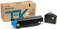 Kyocera 1T02TVCUS0 Model TK-5272C Cyan Toner Kit For use with Kyocera ECOSYS M6235cidn, M6630cidn, M6635cidn and P6230cdn A4 Multifunctional Printers; Up to 6000 Pages Yield at 5% Average Coverage; Includes Waste Toner Container; UPC 632983049426 (1T02-TVCUS0 1T02T-VCUS0 1T02TV-CUS0 TK5272C TK 5272C) 
