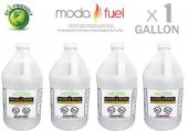 Moda Flame 1GLMF Ventless Bio Ethanol Fireplace Fuel - 1 Gallon; Denaturated Alcohol; For child safety, bitterant is added as a human aversive; Clean, Pure Plant-Based Fuel; 100% Natural Alcohol; Clean Burning Fuel - NO Soot or Hazardous Fumes; No Oil Products Added; This fuel only ships to Continental states of USA; UPC 799928943482 (1GLMF 1-GLMF) 
