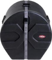 SKB 1SKB-D1820 Bass Drum Case with Padded Interior, Accommodate 18" x 20" Bass Drum, 21" / 55.25cm Interior Depth, 23" / 58.42cm Diameter, Webbed strap, High-tension slide release buckle, Rotationally molded polyethylene, Stackable for convenient storage, Pedestal feet, Padded interiors for added protection, UPC 789270182011 (1SKB D1820 1SKB-D1820 1SKBD1820) 