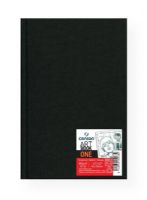 Canson 200005568 ArtBook-One 5.5" x 8.5" Hardbound Sketchbook; 67lb/100g smudge-resistant drawing paper with good erasability; Features a lightly textured canvas-finish black cover; 100-sheet; 5.5" x 8.5"; Shipping Weight 0.66 lb; Shipping Dimensions 8.5 x 5.5 x 0.75 in; EAN 3148950055682 (CANSON200005568 CANSON-200005568 ARTBOOK-ONE-200005568 ARTWORK) 
