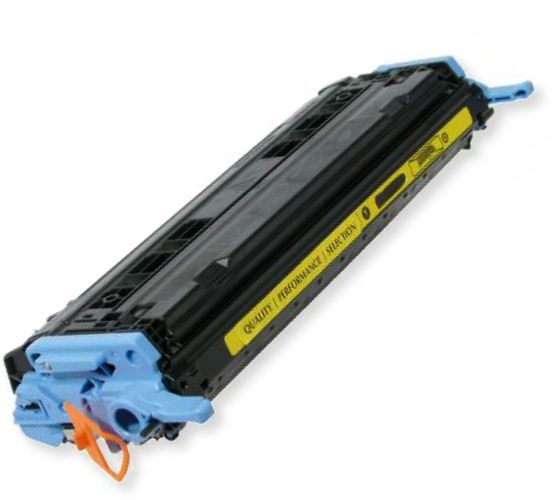 Clover Imaging Group 200076P Remanufactured Yellow Toner Cartridge To Replace HP Q6002A; Yields 2000 Prints at 5 Percent Coverage; UPC 801509160178 (CIG 200076P 200 076 P 200-076 P Q 6002A Q-6002A)