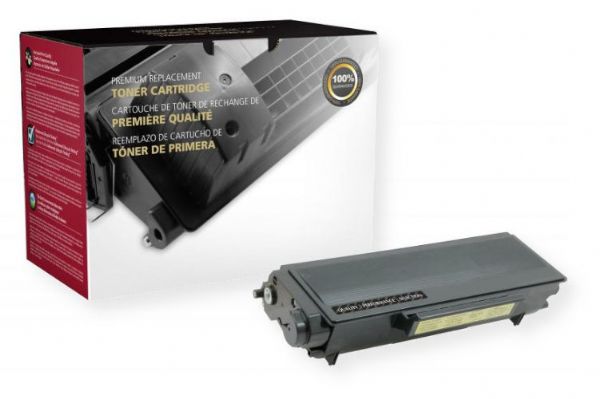Clover Imaging Group 200091P Remanufactured High Yield Toner Cartridge Compatible With TN580, Black Color; Yields 7000 prints at 5 Percent coverage; UPC 801509160321 (CIG 200091P 200-091-P 200091-P TN580 TN-580 TN 580 BRTTN580 BRT-TN580 BRT TN580 BRO TN580)