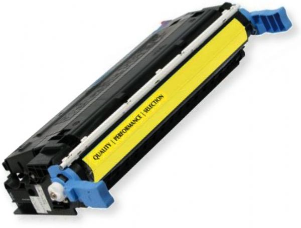 Clover Imaging Group 200168P Remanufactured Yellow Toner Cartridge To Repalce HP C9722A; Yields 8000 Prints at 5 Percent Coverage; UPC 801509188622 (CIG 200168P 200 168 P 200-168-P C 9722 A C-9722-A)
