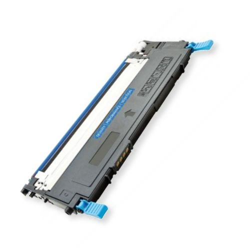 Clover Imaging Group 200233P Remanufactured Cyan Toner Cartridge To Replace Samsung CLT-C409S; Yields 1000 copies at 5 percent coverage; UPC 801509195736 (CIG 200233P 200-233-P 200 CLTC409S CLT C409S)