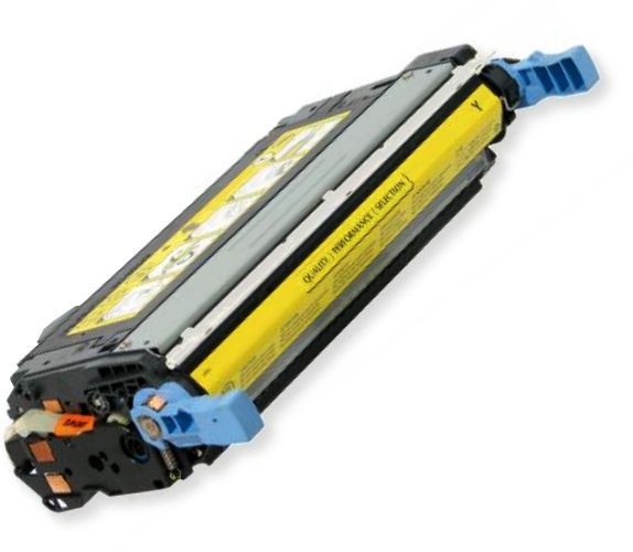 Clover Imaging Group 200312P Remanufactured Yellow Toner Cartridge To Replace HP Q6462A; Yields 12000 Prints at 5 Percent Coverage; UPC 801509197761 (CIG 200312P 200 312 P 200-312 P Q 6462A Q-6462A)