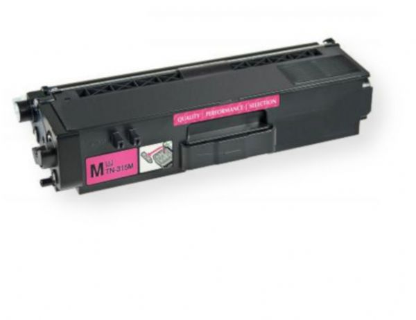 Clover Imaging Group 200447P Remanufactured High Yield Magenta Toner Cartridge For Brother TN315M, Magenta Color; Yields 3500 prints at 5 Percent coverage; UPC 801509201437 (CIG 200447P 200-447-P 200447-P TN315M TN-315M TN 315M BRTTN315M BRT-TN315M BRT TN315M BRO TN315M)