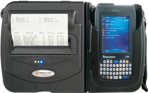 Datamax 200472-101 PrintPAD CN3 Integrated Printing System with Bluetooth and E-Charge, Direct thermal, 203 dots per inch (8 dots per mm), 4.10 (104 mm) print width, 2 per second (51 mm per second), 4MB Flash/2MB RAM Memory, 2.25
