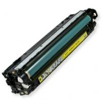 Clover Imaging Group 200572P Remanufactured Yellow Toner Cartridge To Repalce HP CE742A; Yields 7300 Prints at 5 Percent Coverage; UPC 801509214727 (CIG 200572P 200 572 P 200-572-P CE 742 A CE-742-A) 