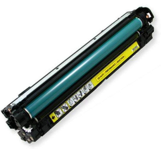 Clover Imaging Group 200576P Remanufactured Yellow Toner Cartridge To Repalce HP CE272A; Yields 15000 Prints at 5 Percent Coverage; UPC 801509214840 (CIG 200576P 200 576 P 200-576-P CE 272 A CE-272-A)