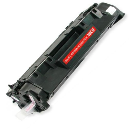 Clover Imaging Group 200585P Remanufactured MICR Black Toner Cartridge To Replace HP CF280A; Yields 2700 Prints at 5 Percent Coverage; UPC 801509215205 (CIG 200585P 200 585 P  200-585-P CF 280A CF-280A)