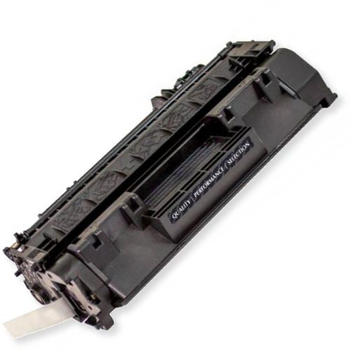 Clover Imaging Group 200633P Remanufactured Extended-Yield Black Toner Cartridge To Replace HP CE505A; Yields 5000 Prints at 5 Percent Coverage; UPC 801509287400 (CIG 200633P 200 633 P 200-633-P CE-505A CE 505A)