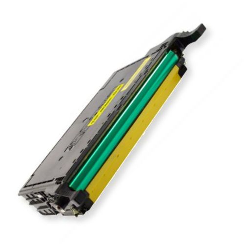 Clover Imaging Group 200676P Remanufactured High-Yield Yellow Toner Cartridge To Replace Samsung CLT-Y508L, CLT-Y508S; Yields 4000 copies at 5 percent coverage; UPC 801509285710 (CIG 200676P 200-676-P 200 676 P CLTY508L CLT Y508S CLTY508L CLT Y508S)