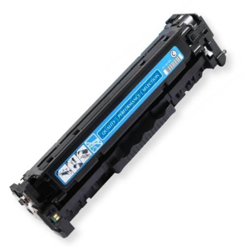 Clover Imaging Group 200741P Remanufactured Cyan Toner Cartridge To Replace HP CF381A; Yields 2700 Prints at 5 Percent Coverage; UPC 801509319583 (CIG 200741P 200 741 P 200-741 P CF 381A CF-381A)