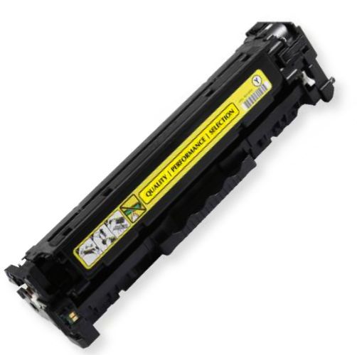 Clover Imaging Group 200743P Remanufactured Yellow Toner Cartridge To Replace HP CF382A; Yields 2700 Prints at 5 Percent Coverage; UPC 801509319606 (CIG 200743P 200 743 P 200-743 P CF 382A CF-382A)
