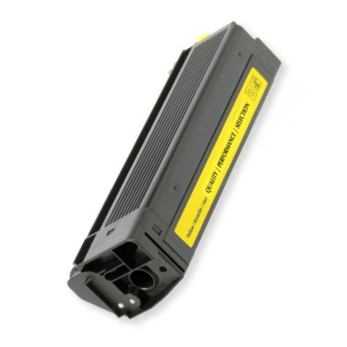 Clover Imaging Group 200862 Remanufactured High-Yield Yellow Toner Cartridge To Replace OKI 43381901, 43324401; Yields 5000 copies at 5 percent coverage; UPC 801509332650 (CIG 200862 200-584 200 584 4338 1901 4332 4401 4338-1901 4332-4401)