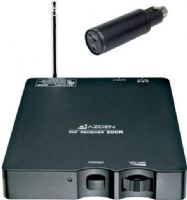 Azden 200XT - Wireless audio delivery system, Single channel VHF receiver with adjustable volume control for output to audio mixer, Operational range up to 300, Converts low impedence microphone to wireless, XLR "lockdown" connector for secure grip to microphone, 40Hz - 18 KHz Frequency response (200-XT 200 XT) 