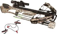 Winchester Archery 201165RBP3 Stallion 165 Crossbow, Proveil Reaper Buck, 340+ fps Speed, 165 lbs Draw Weight, 12.5" Power Stroke, 17.5" Axle to Axle, 115+ ft lbs Kinetic Energy; Includes: Speedsters, Limb Savers, Matching Quiver with Offset Bracket, Winchester Archery Hat and Dual Sudden Stop String Dampeners; UPC 805319900252 (201165-RBP3 201165 RBP3) 