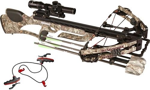 Winchester Archery 201165RBP3 Stallion 165 Crossbow, Proveil Reaper Buck, 340+ fps Speed, 165 lbs Draw Weight, 12.5