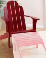 Linon 20150RED-01-KD Woodstock Chair, Red Finish, Mixed Hardwood, Some Assembly Required, Ottoman sold separately, Dimensions (W x D x H) 30.25 x 38.38 x 37.75 Inches, Weight 30.8 Lbs, UPC 753793215099 (20150RED01KD 20150RED-01KD 20150RED01-KD 20150RED-01 20150RED01 20150RED) 