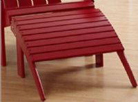 Linon 20151RED-01-KD Woodstock Ottoman, Red Finish, Mixed Hardwood, Some Assembly Required, Lounge Chair sold separately, Dimensions (W x D x H) 21.38 x 19.26 x 13.38 Inches, Weight 11.0 Lbs, UPC 753793215198 (20151RED01KD 20151RED-01 20151RED 20151RED-01KD 20151RED01-KD) 