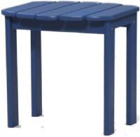 Linon 20155BLU-01-KD Woodstock Adirondack End Table, Blue Finish, Mixed Hardwood, Some Assembly Required, Dimensions (W x D x H) 18.25 x 18.38 x 18.13 Inches, Weight 13.2 Lbs, UPC 753793459622 (20155BLU01KD 20155BLU01-KD 20155BLU-01KD 20155BLU-01 20155BLU01 20155BLU) 