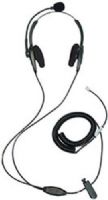 VXI 201858 Passport 20-12DC Over the Head Binaural Noise-Canceling Headset with Modular Jack Connection, Noise canceling microphone greatly reduces background noise for a more professional sounding call, Durable components for long product life, Adjustable ratchet headband for secure, comfortable fit, Left or right side microphone placement (201-858 201 858 2012DC 20 12DC) 