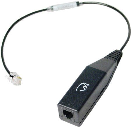 VXI 202207 HGT Adapter, Installs between the headset and the phone, to boost microphone transmit volume on digital phones with a headset port, Use with VXi DC headsets and 1026 cord (sold separately), UPC 607972022070 (202-207 202 207)