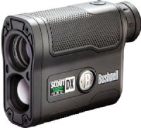 Bushnell 202355 Scout DX 1000 ARC Rangefinder, Black; 6x magnification; E.S.P. Extreme. Speed. Precision; Built in inclinometer provides ARC; ARC Bow Mode, provides true horizontal distance from 5 to 99 yards/90 meters; ARC Rifle Mode, provides bullet-drop/holdover in inches, MOA & Mil; VSI (Variable Sight-in) Bullseye, Brush, and Scan mode; UPC 029757202352 (20-2355 202-355 2023-55) 