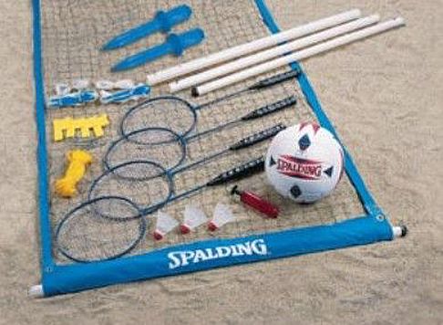 Halex 20247 Premier Volleyball/Badminton Combination Set, 1 3/8